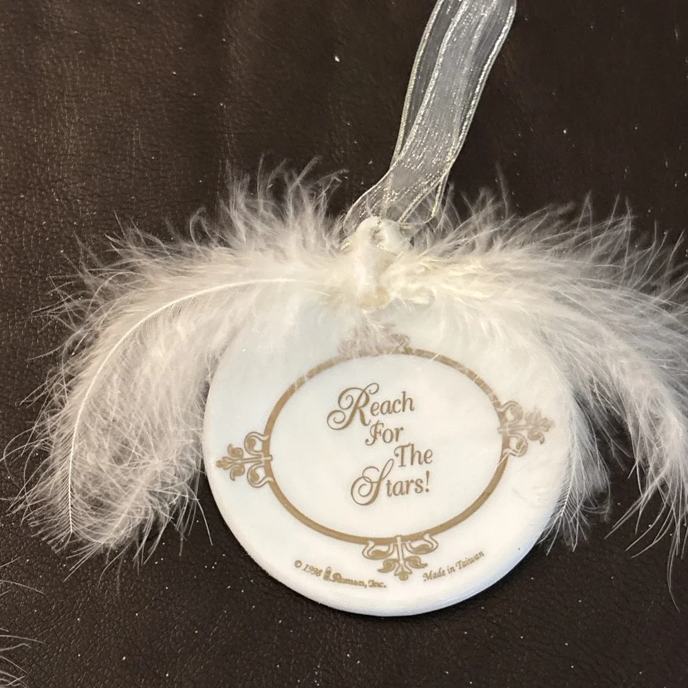 1998 Starlight Angels Set Of 3 Ornaments  NOS Baby Angels
